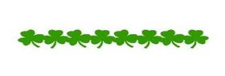 Image result for 4 leave clover line clipart